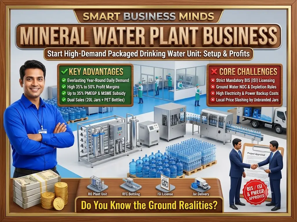 Mineral water plant Business