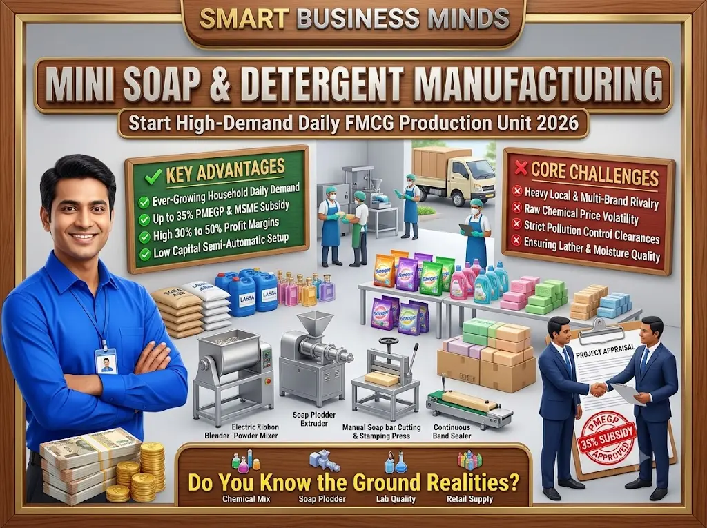 Mini Soap & Detergent Business