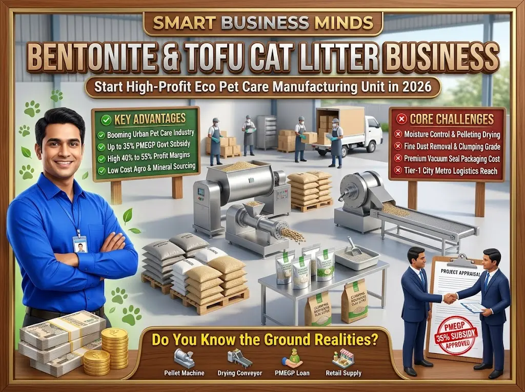 Bentonite & Tofu Cat Litter Business