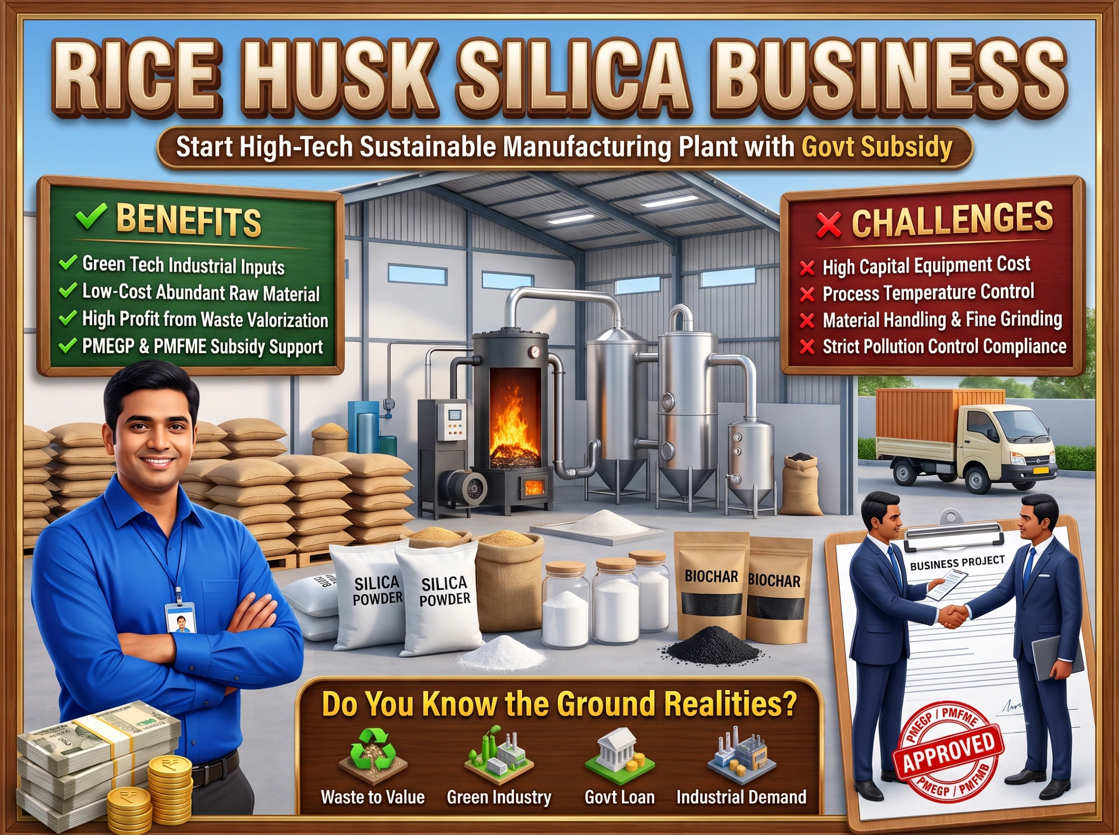 Silica Husk